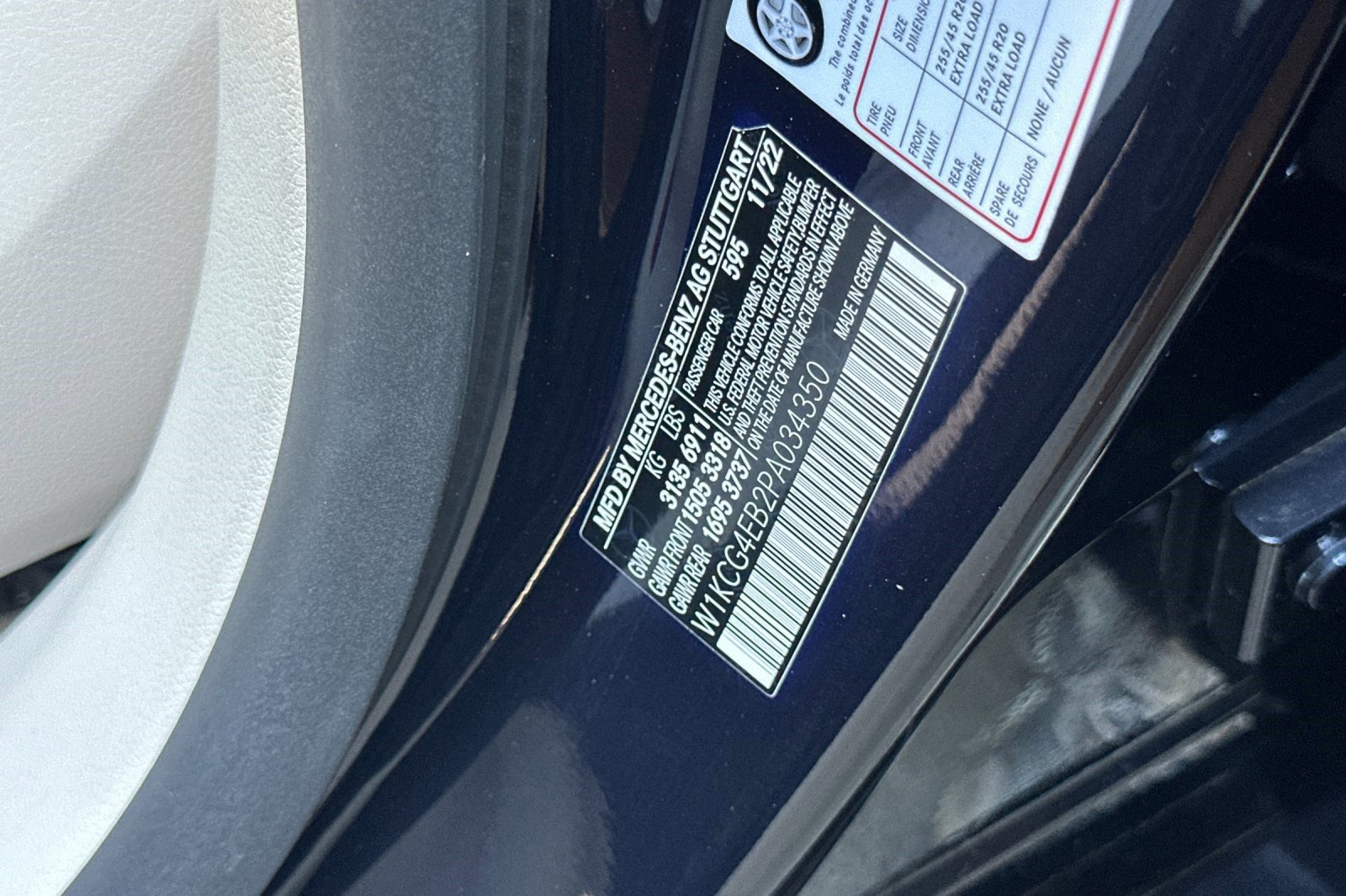 Certified 2023 Mercedes-Benz EQS 580 4MATIC Sedan image 36