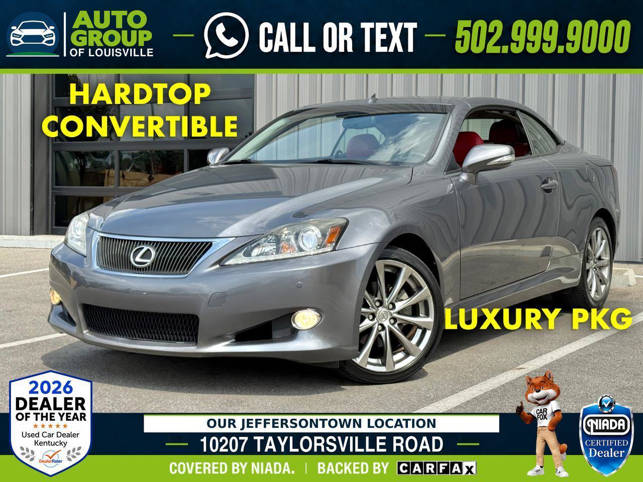 Used 2015 Lexus IS 250C w/ Luxury Package