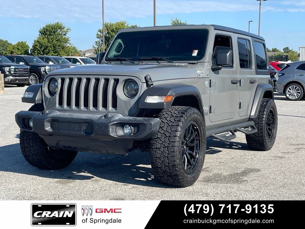 Used 2020 Jeep Wrangler Unlimited Sport S AWD/4WD image 3