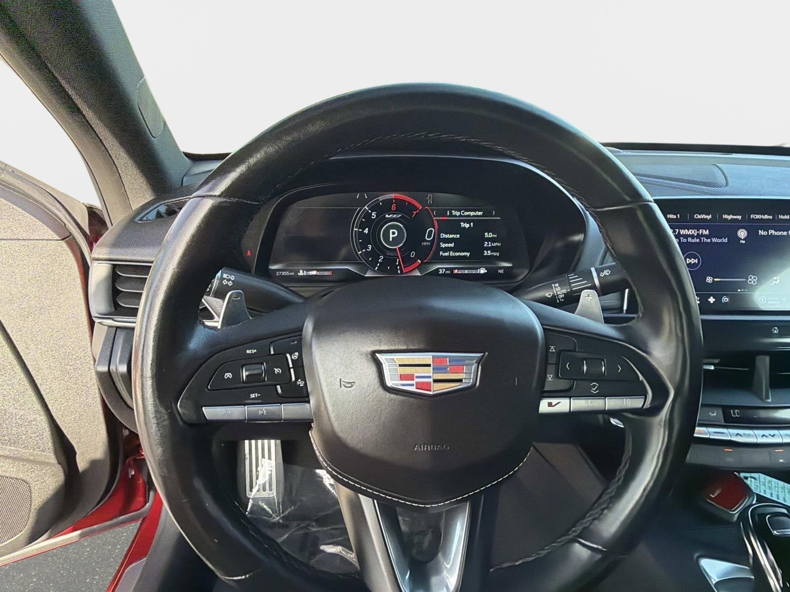 Used 2022 Cadillac CT4 V w/ Technology Package image 46