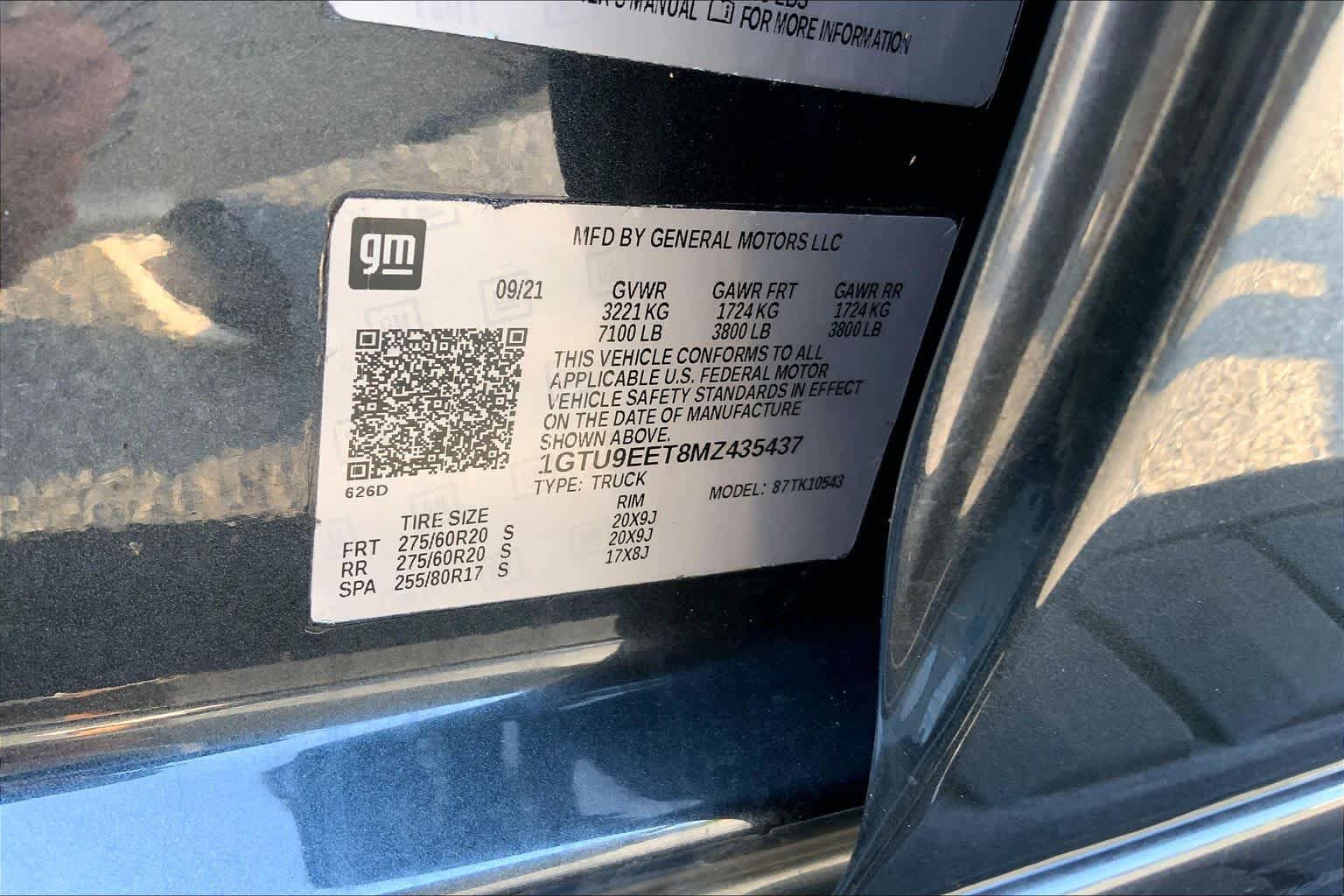 Used 2021 GMC Sierra 1500 AT4 AWD/4WD image 31