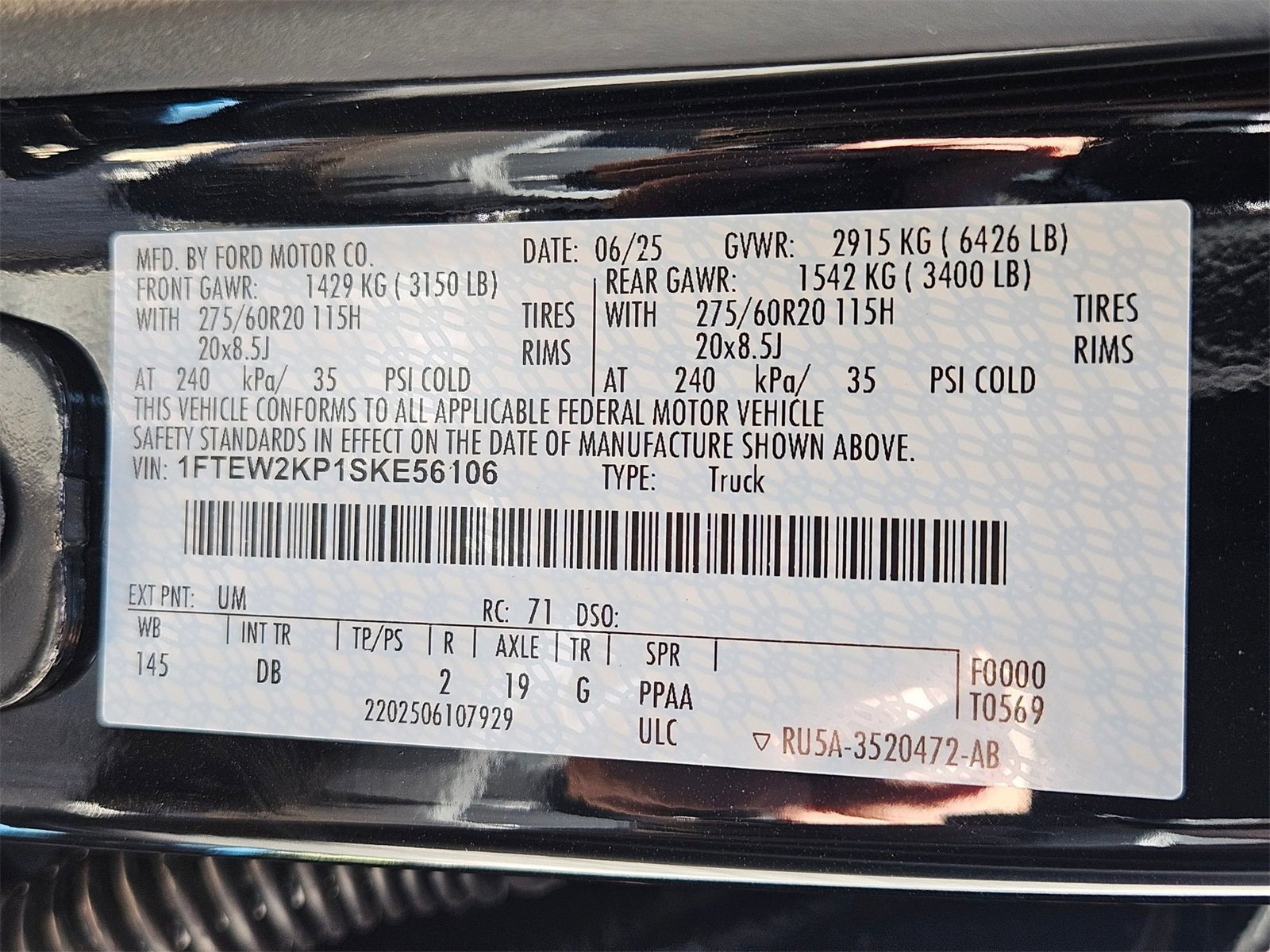 New 2025 Ford F150 STX w/ Equipment Group 200A image 22