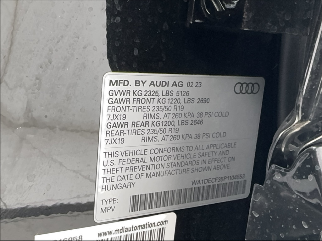 Used 2023 Audi Q3 2.0T Premium w/ Convenience Package AWD/4WD image 56