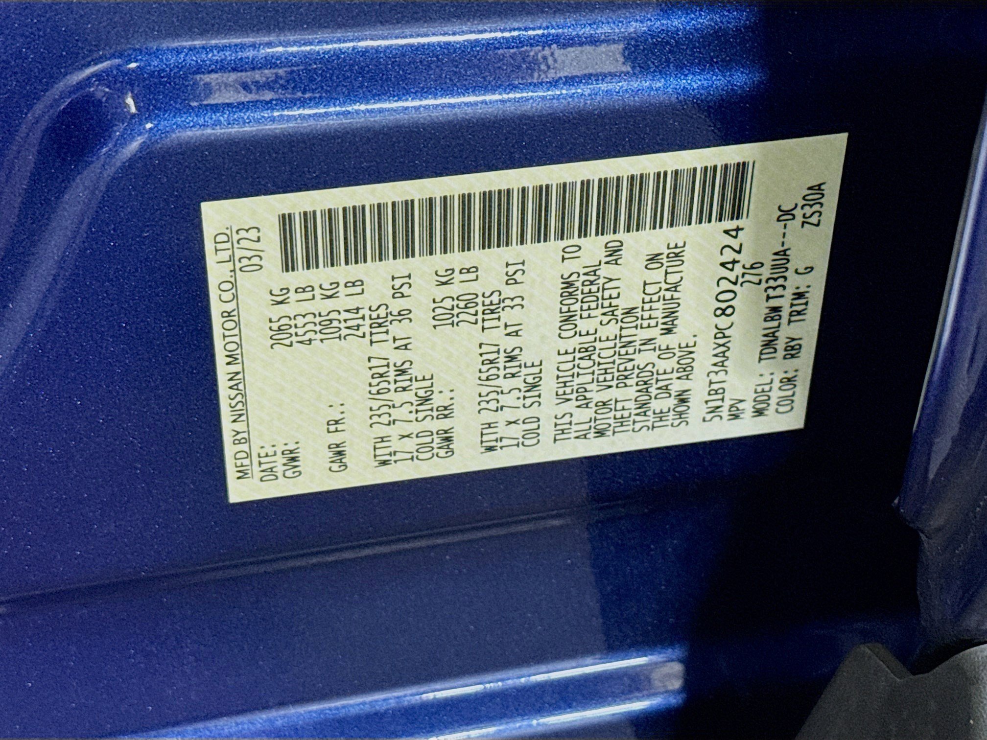 Used 2023 Nissan Rogue S image 40