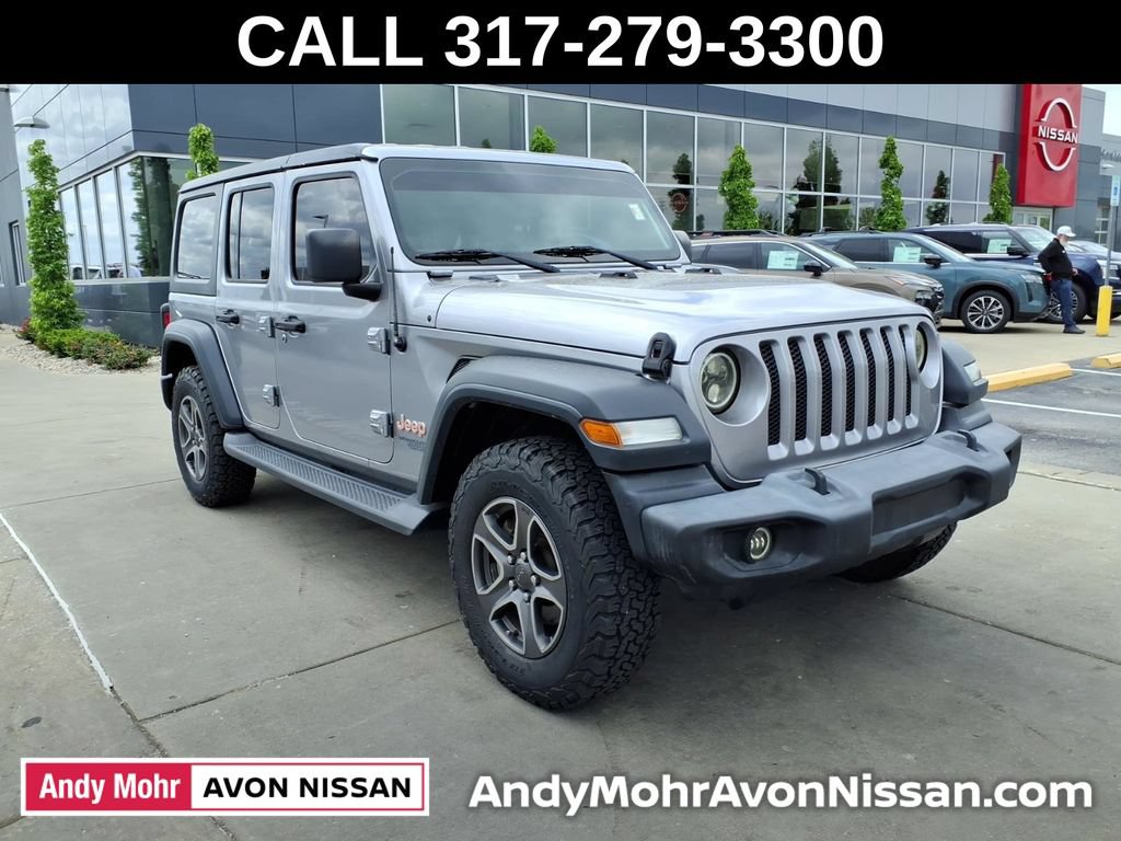 Used 2018 Jeep Wrangler Unlimited Sport S AWD/4WD video 2