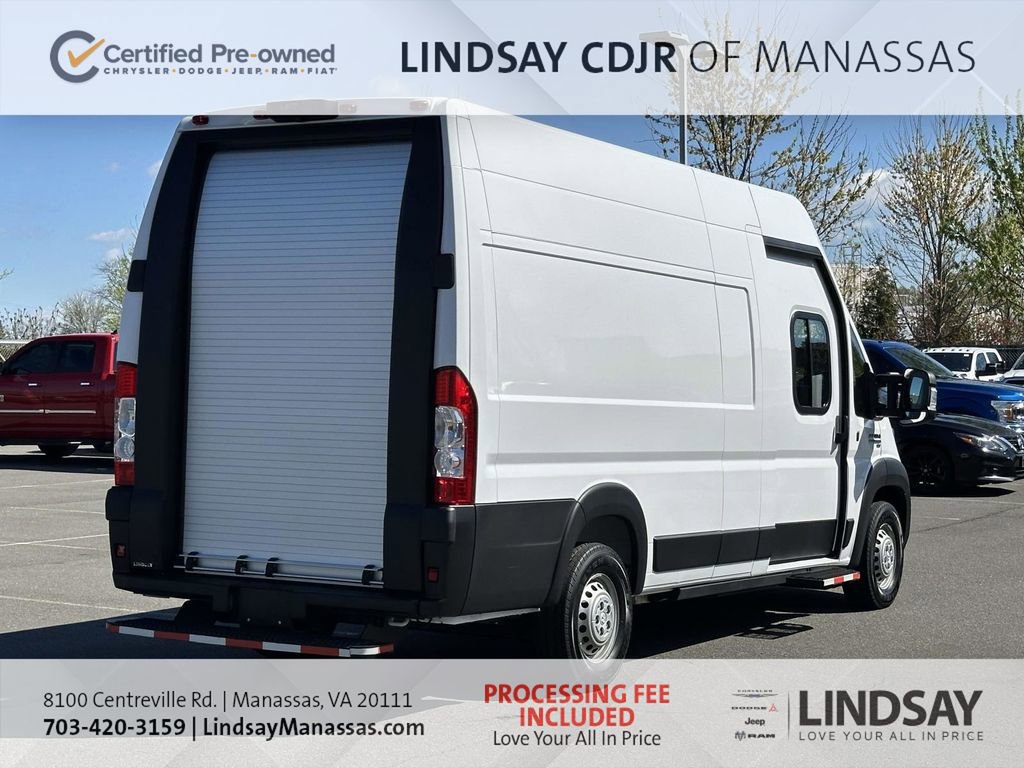 Certified 2024 RAM ProMaster 3500 w/ Delivery Van Package FWD image 9