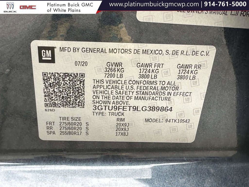 Used 2020 GMC Sierra 1500 Denali w/ Technology Package image 34