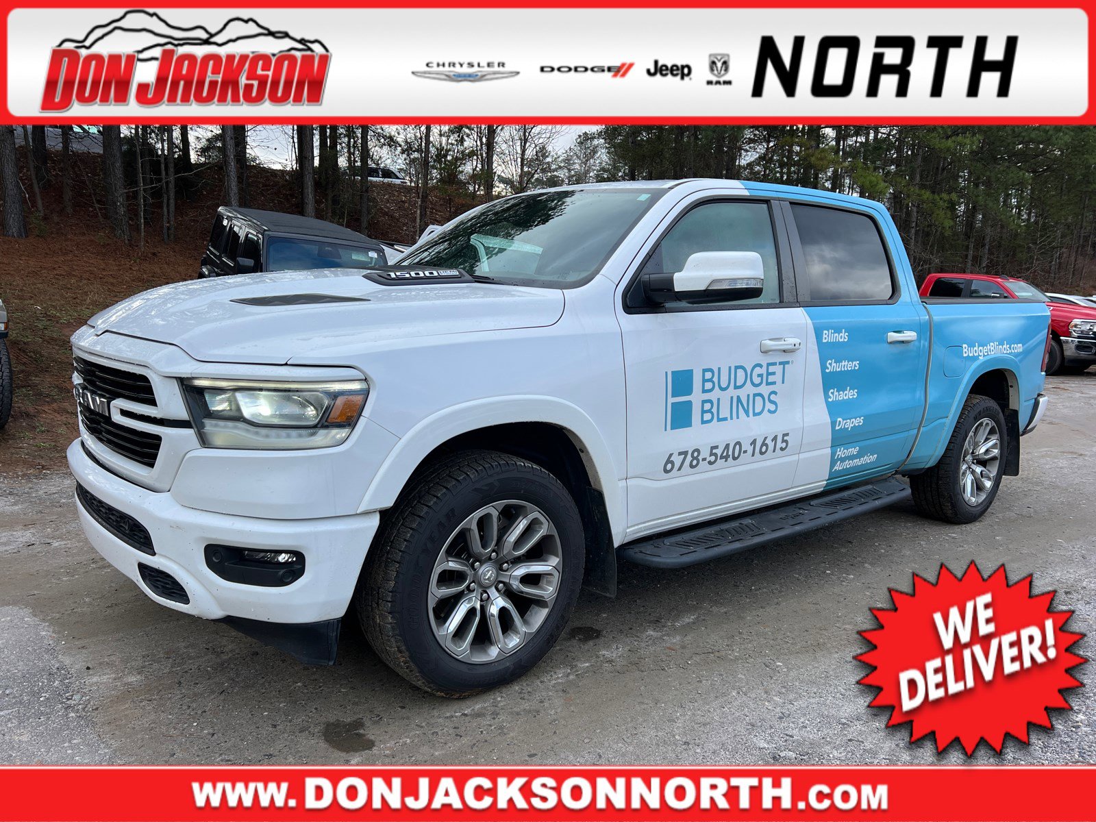 Used 2022 RAM 1500 Laramie w/ Sport Appearance Package