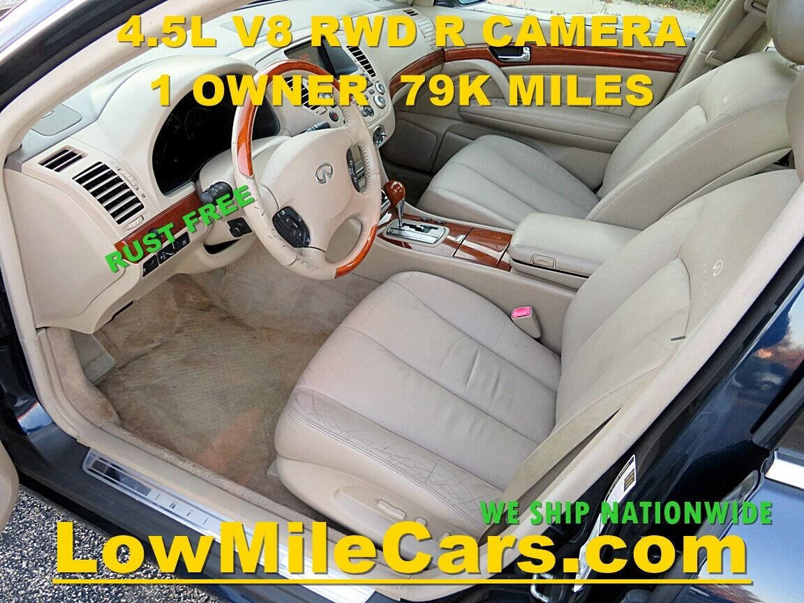 Used 2004 INFINITI Q45 Luxury RWD image 2
