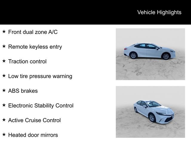Certified 2025 Toyota Camry LE image 6