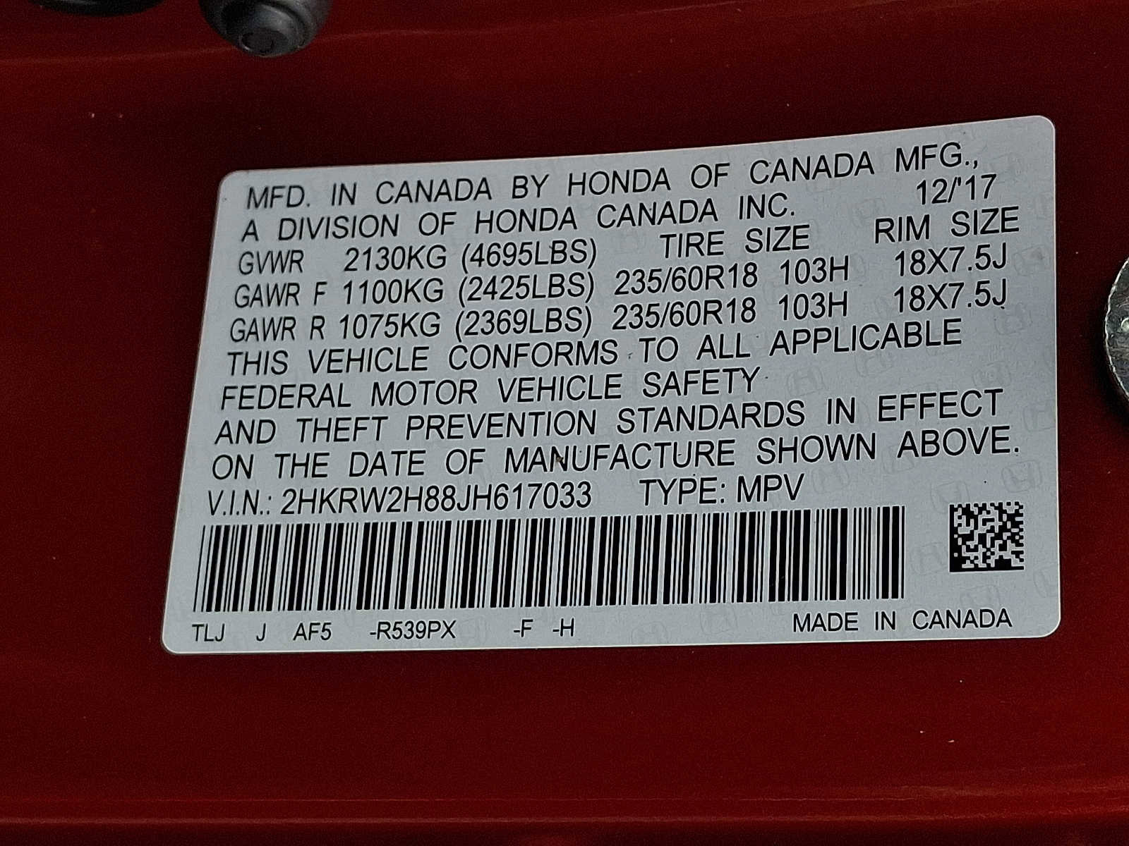 Used 2018 Honda CR-V EX-L image 23