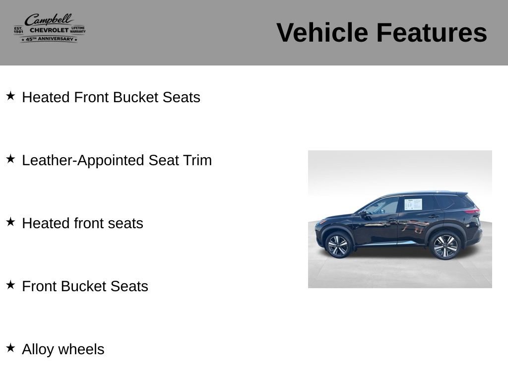 Used 2023 Nissan Rogue SL w/ SL Premium Package FWD image 16