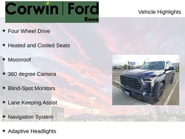 Used 2024 Toyota Sequoia Limited w/ TRD Off-Road Package AWD/4WD image 8