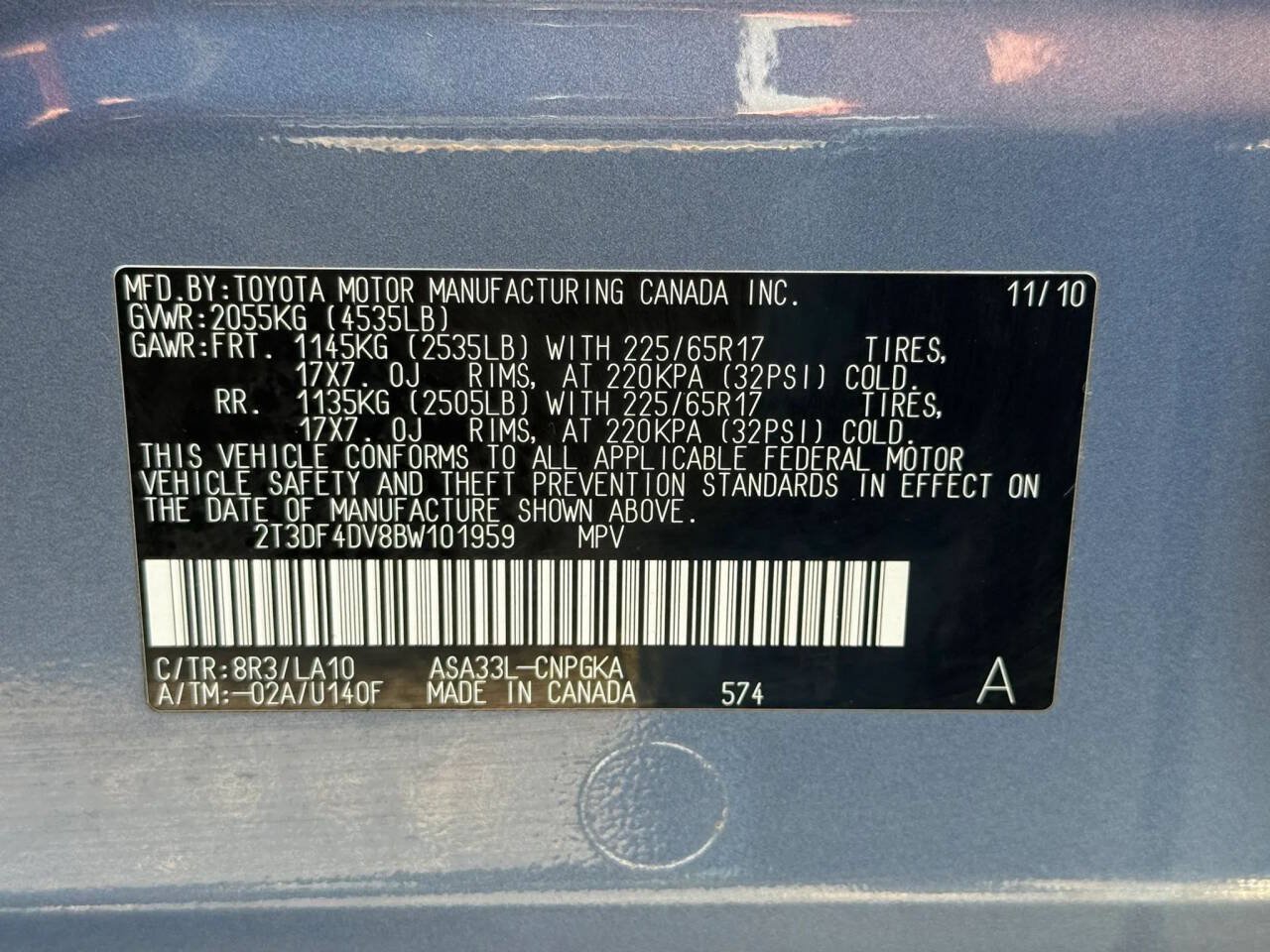 Used 2011 Toyota RAV4 Limited w/ Limited Extra Value Pkg AWD/4WD image 29