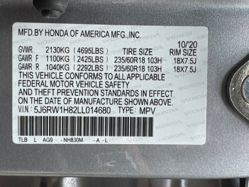 Used 2020 Honda CR-V EX-L image 34