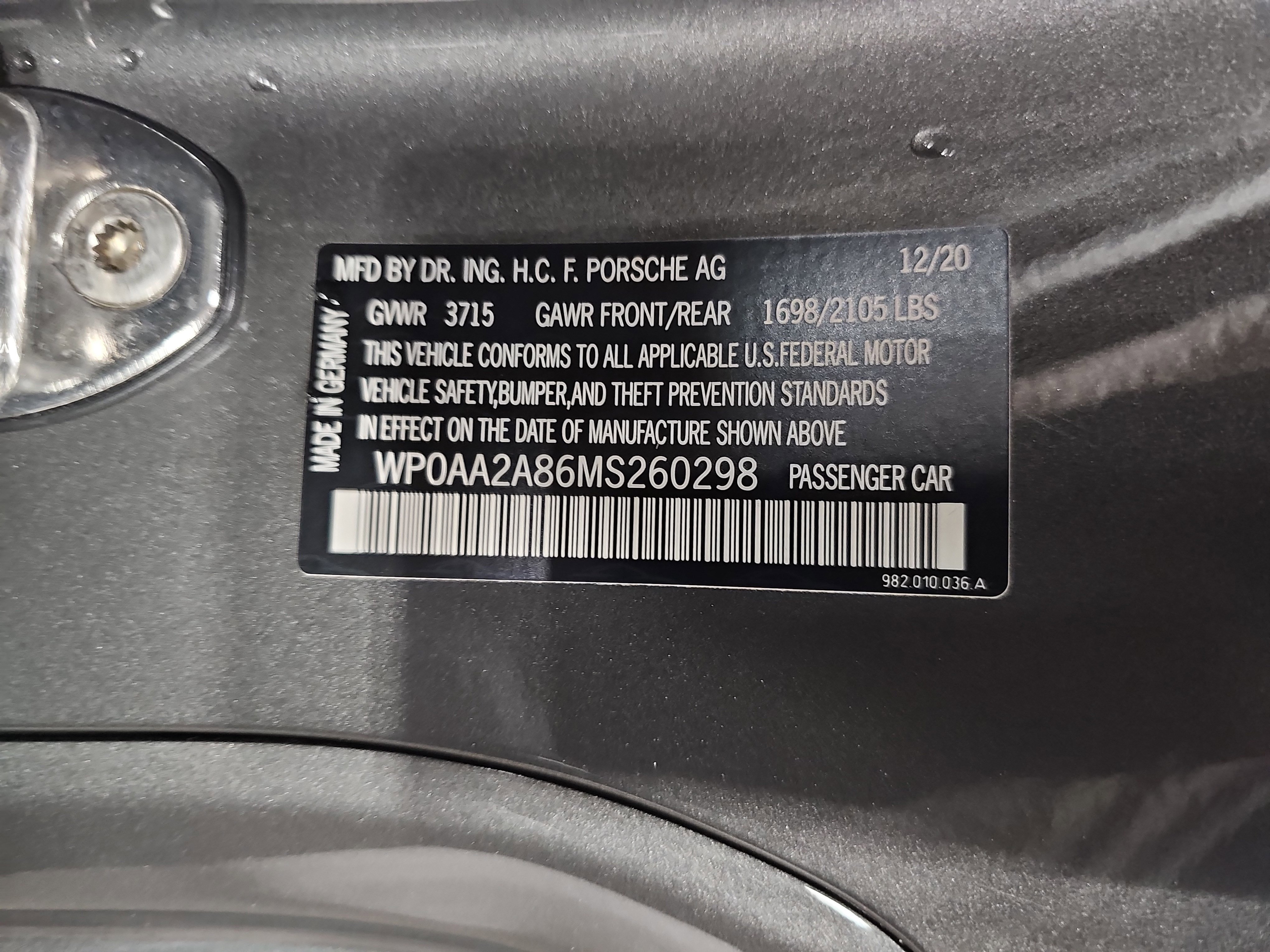 Used 2021 Porsche 718 Cayman RWD image 36