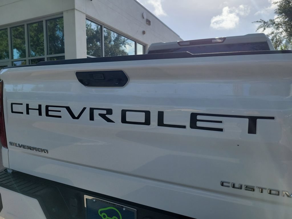 Certified 2025 Chevrolet Silverado 1500 Custom w/ Turbomax Blackout Package RWD image 29