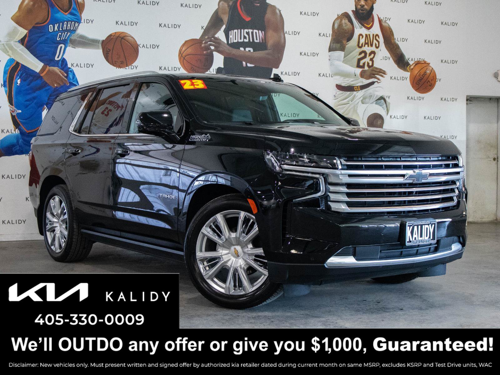 Used 2023 Chevrolet Tahoe High Country AWD/4WD image 1