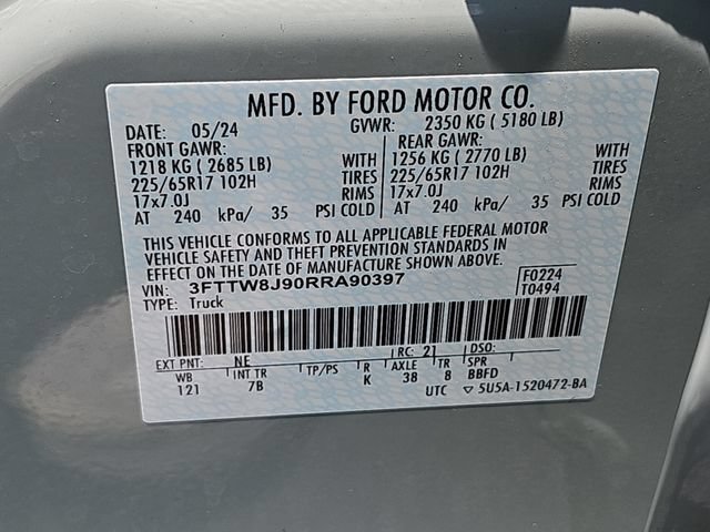 Certified 2024 Ford Maverick XLT w/ Equipment Group 300A Standard AWD/4WD image 36