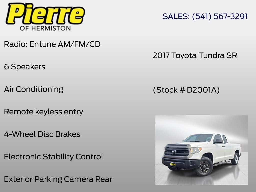 Used 2017 Toyota Tundra SR AWD/4WD image 6