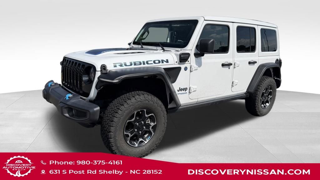 Used 2022 Jeep Wrangler Unlimited Rubicon 4xe w/ Cold Weather Group AWD/4WD image 2