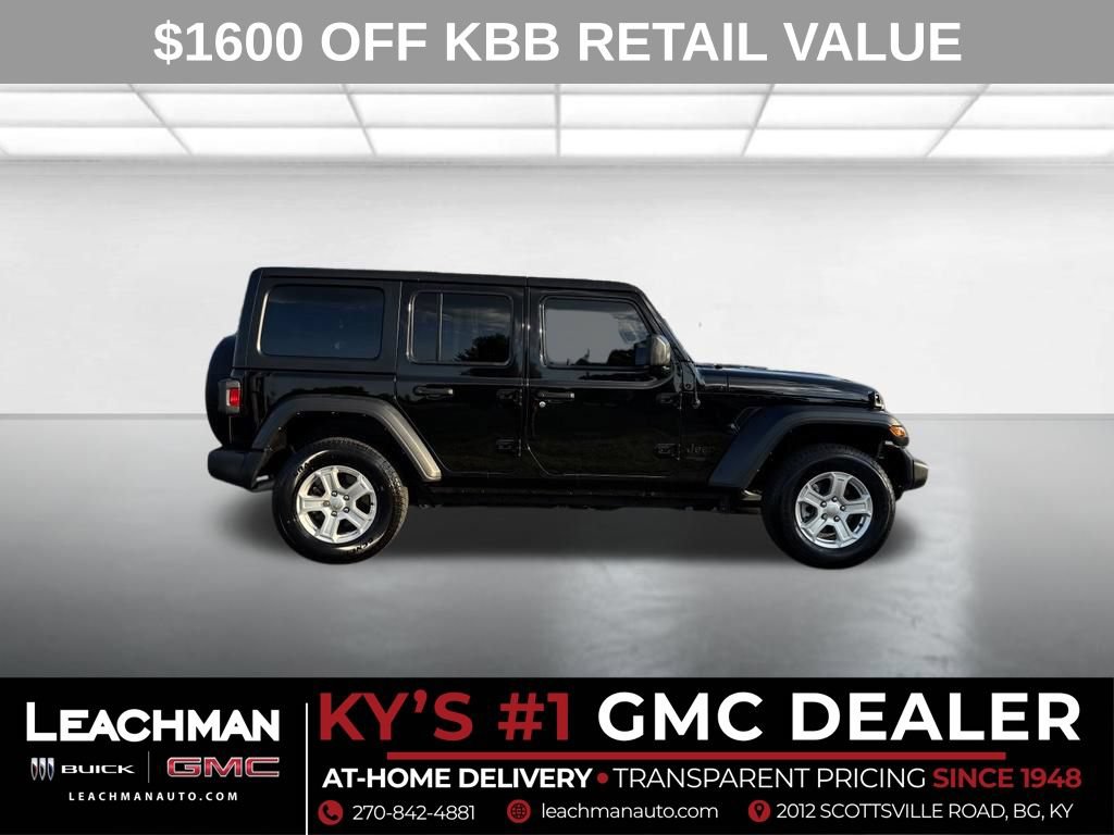 Used 2022 Jeep Wrangler Unlimited Sport AWD/4WD video 2