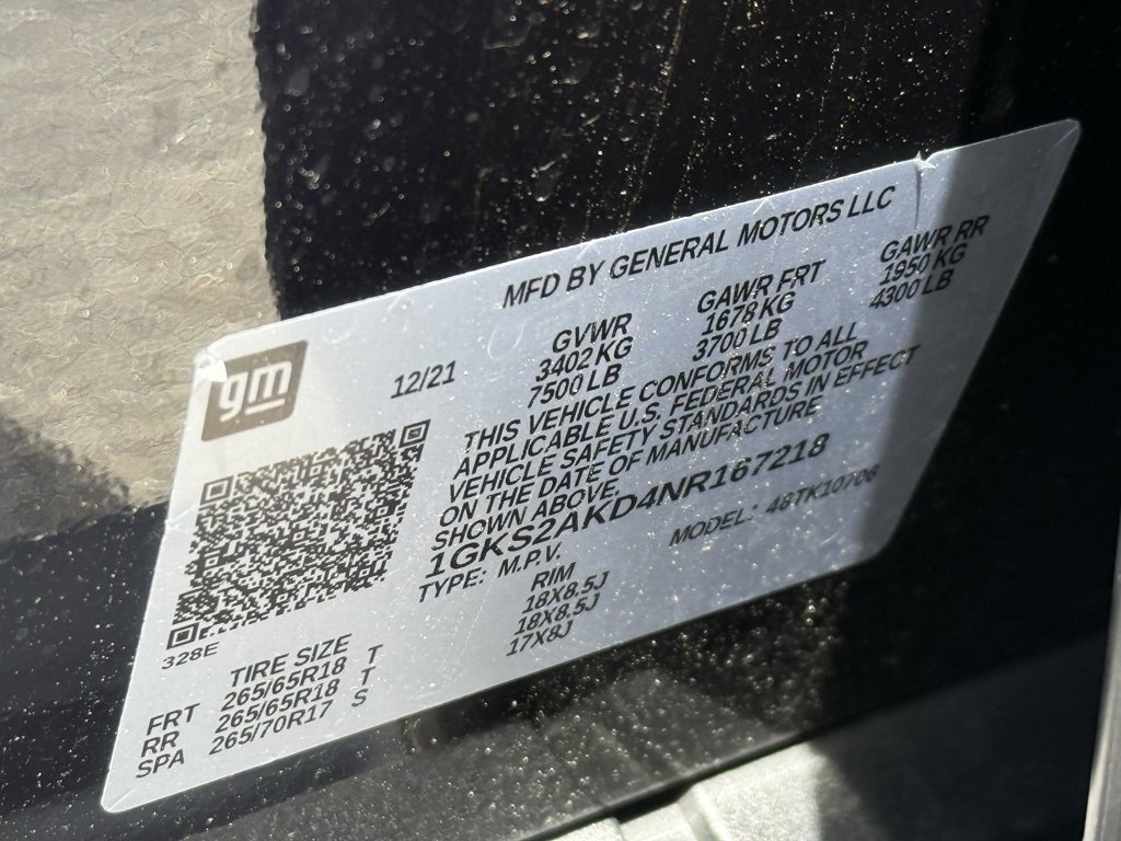 Used 2022 GMC Yukon SLE image 35