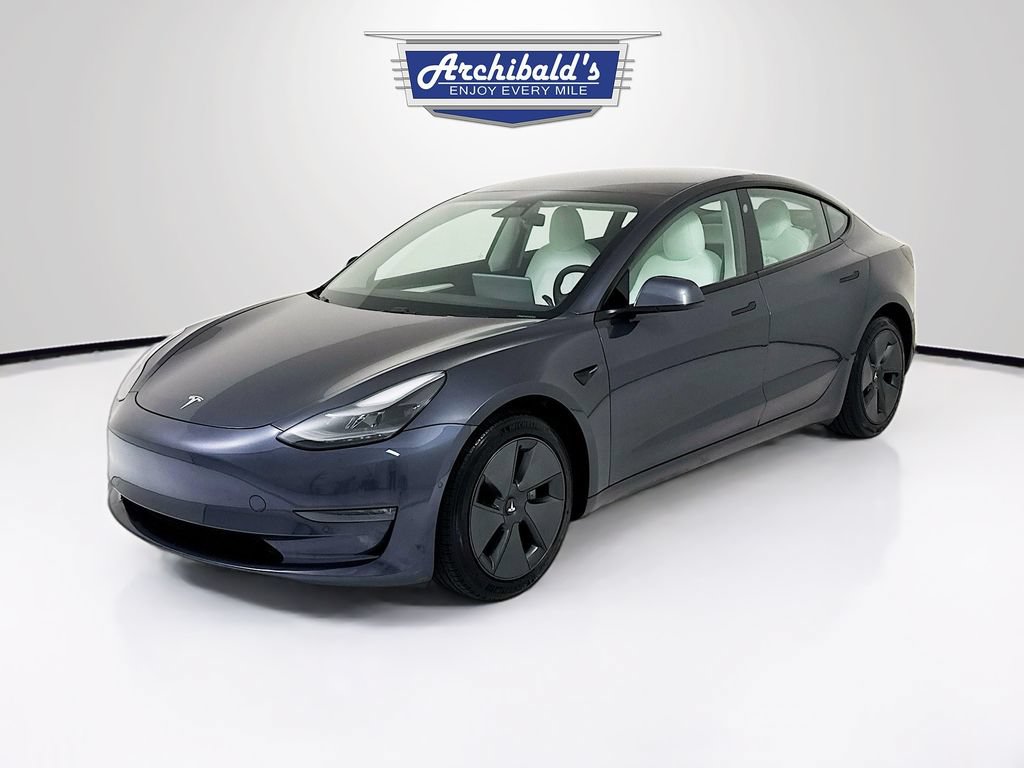 Used 2021 Tesla Model 3 Long Range AWD/4WD image 3