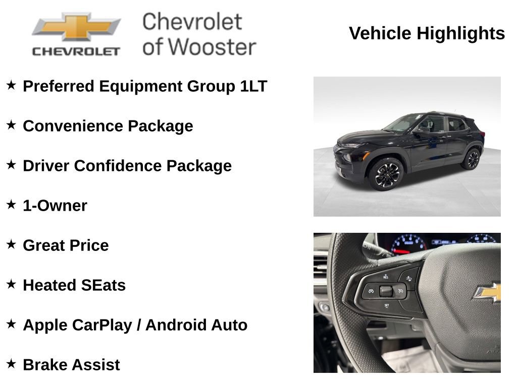 Used 2022 Chevrolet TrailBlazer LT w/ Convenience Package AWD/4WD image 2