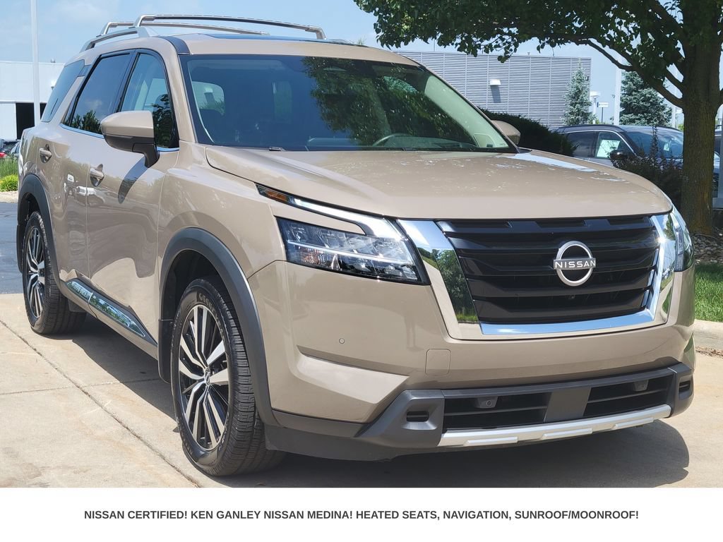 Certified 2024 Nissan Pathfinder Platinum w/ Cargo Package AWD/4WD image 1