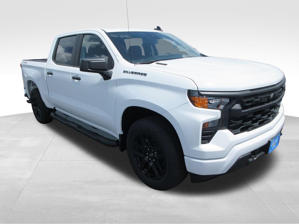 New 2026 Chevrolet Silverado 1500 Custom w/ Turbomax Blackout Package AWD/4WD image 8