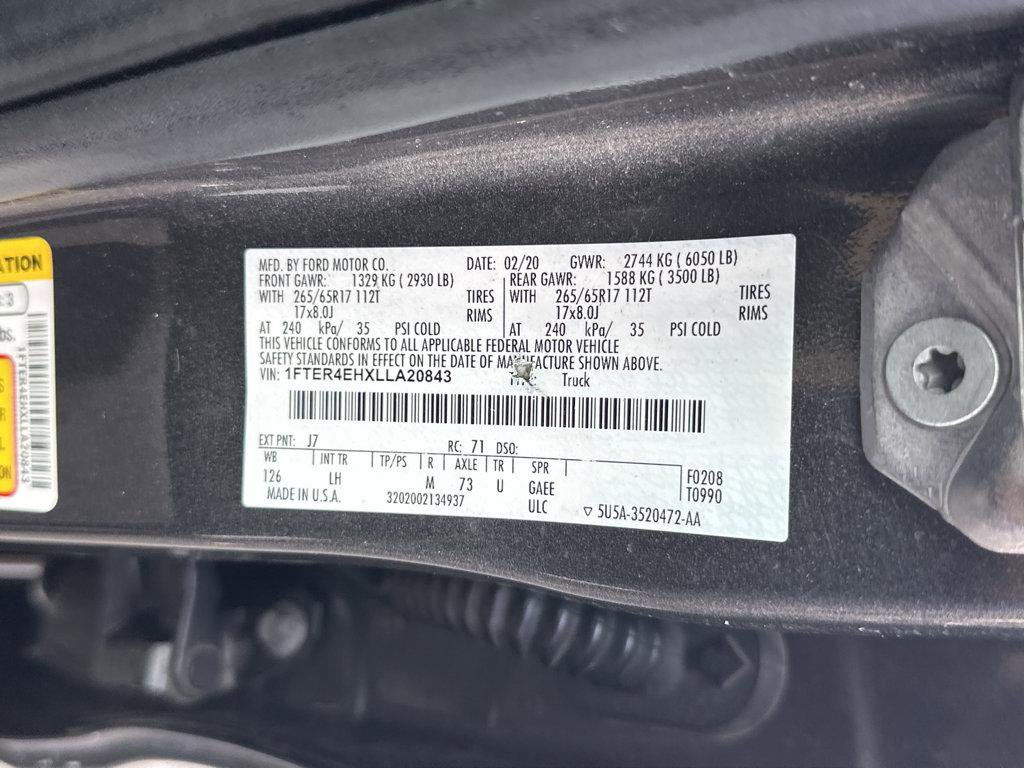 Used 2020 Ford Ranger XLT w/ Equipment Group 301A Mid image 41