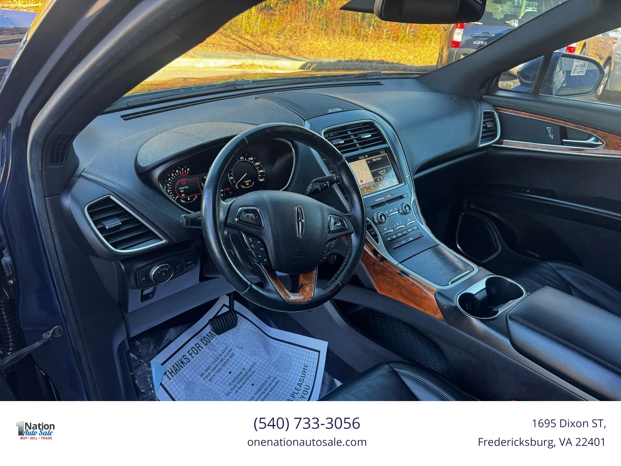 Used 2017 Lincoln MKX Select w/ Select Plus Package AWD/4WD image 12