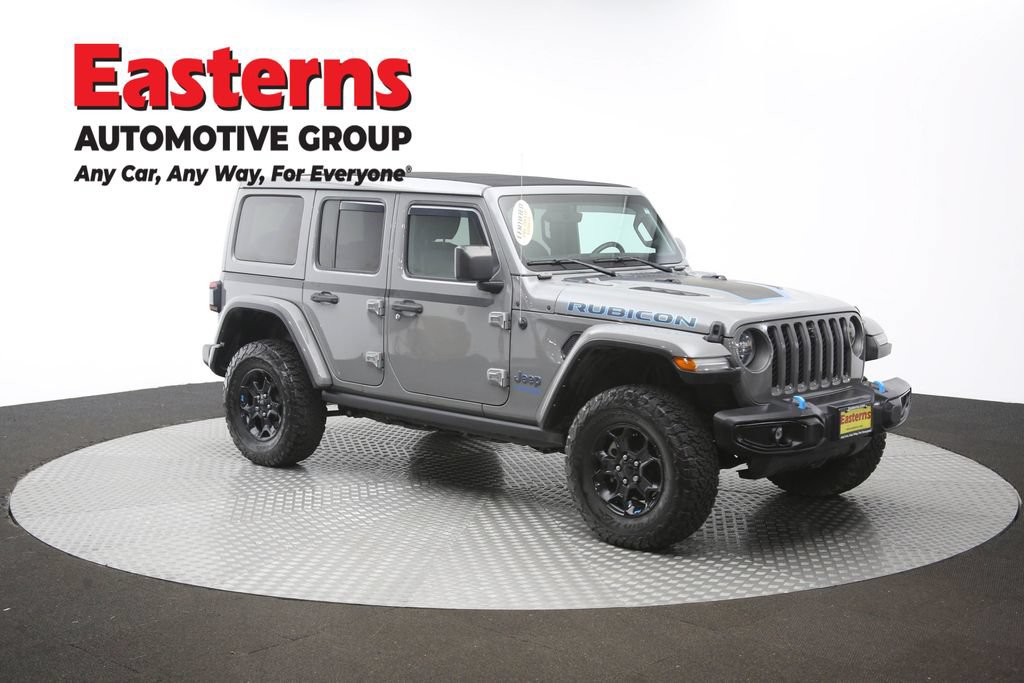 Used 2022 Jeep Wrangler Unlimited Rubicon 4xe w/ Cold Weather Group AWD/4WD image 50