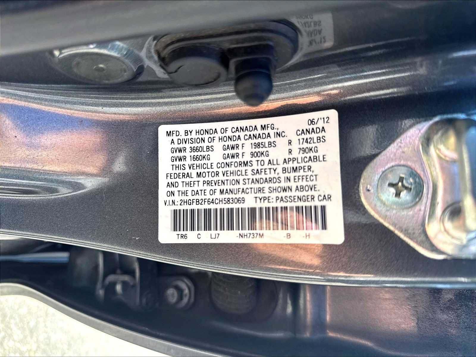 Used 2012 Honda Civic HF image 32