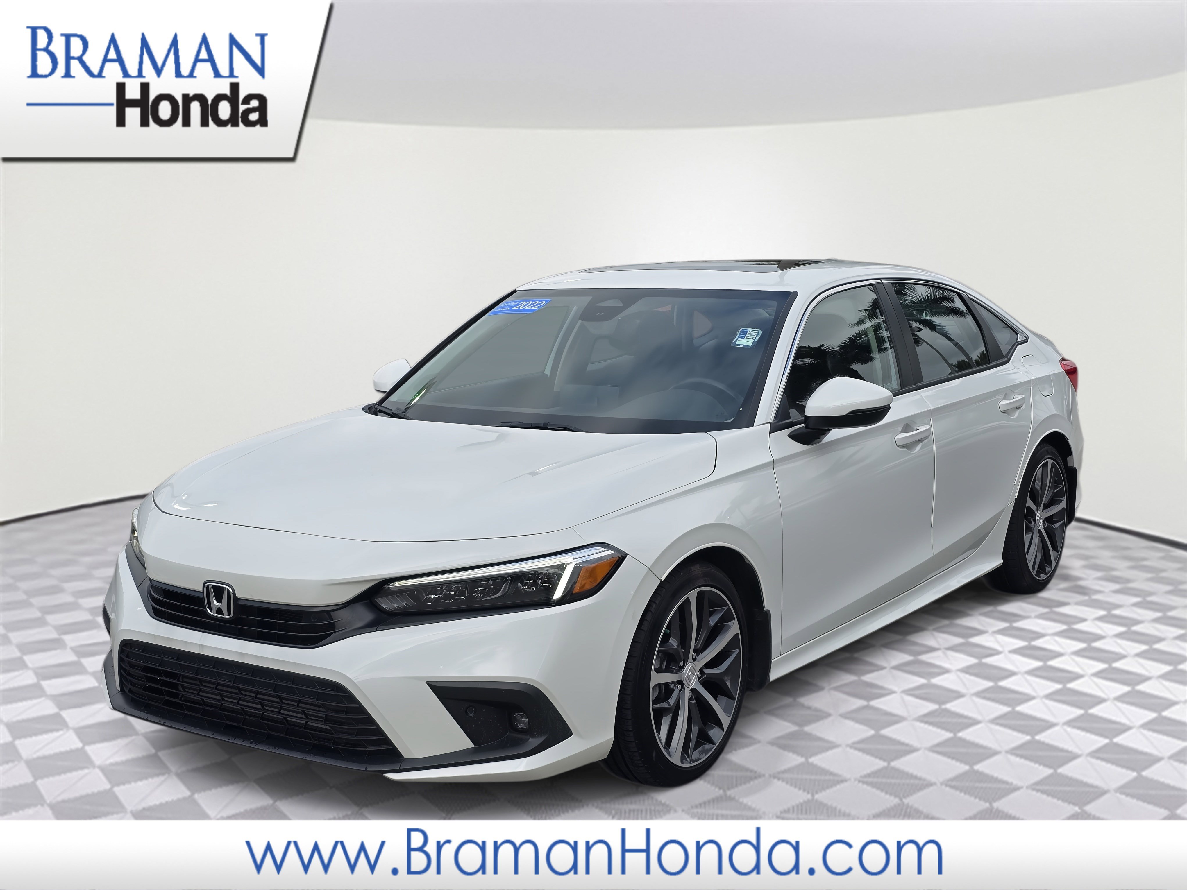 Certified 2022 Honda Civic Touring