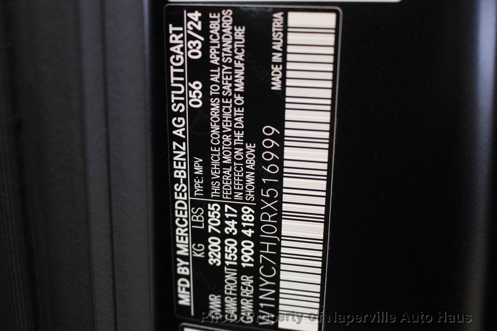 Used 2024 Mercedes-Benz G 63 AMG 4MATIC w/ Seat Comfort Package image 57