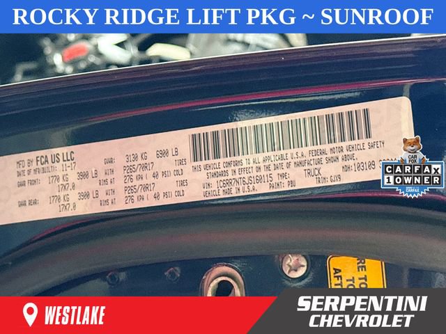 Used 2018 RAM 1500 Laramie w/ Convenience Group image 33