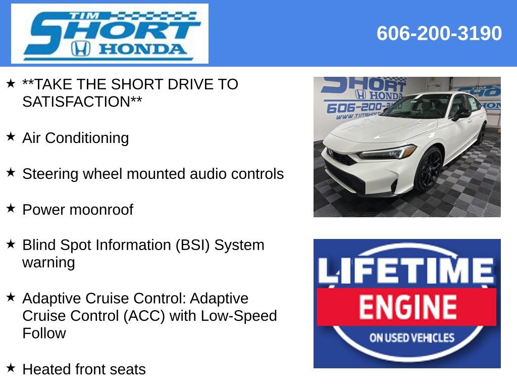 New 2026 Honda Civic Sport image 4