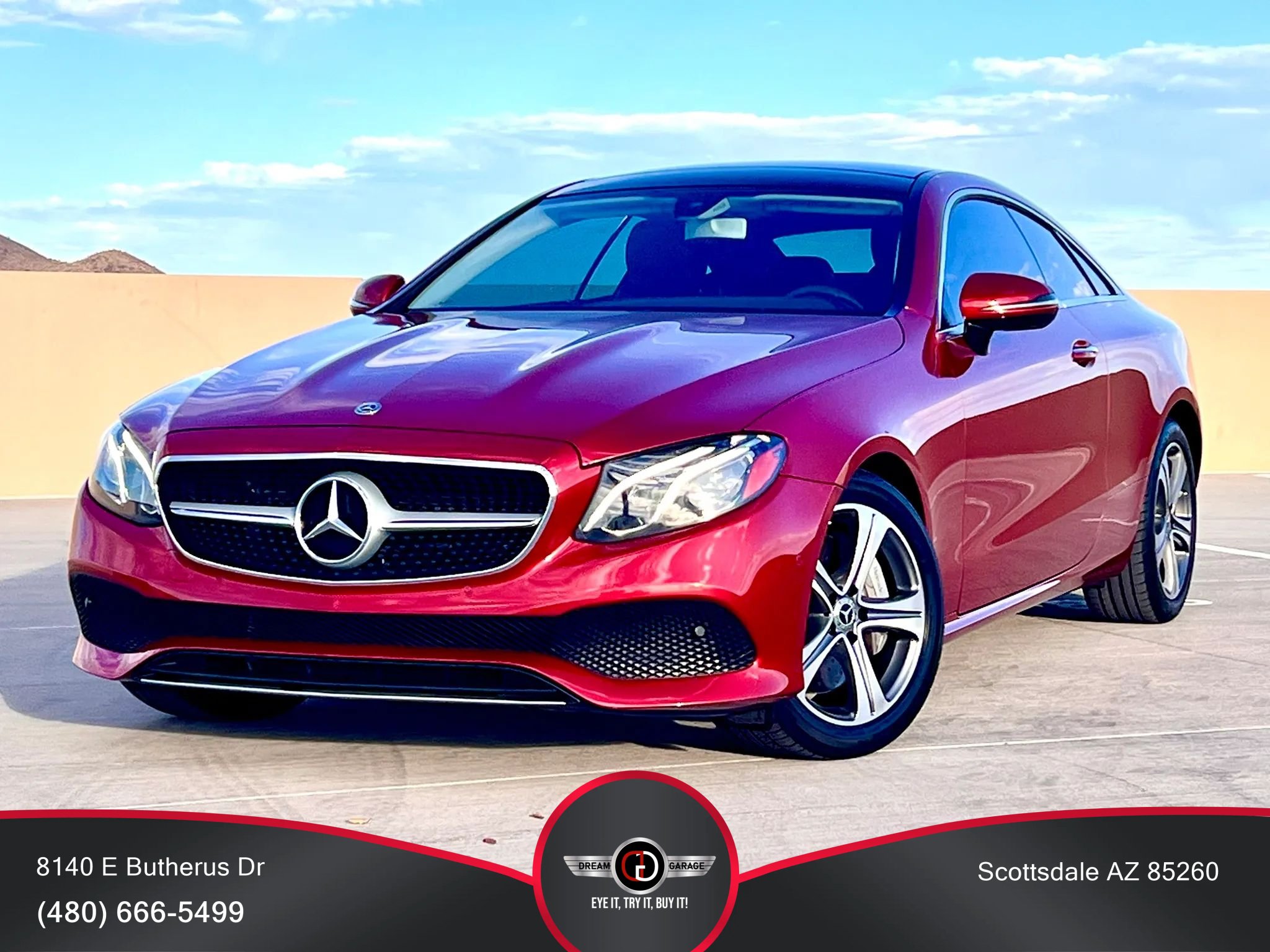 Used 2018 Mercedes-Benz E 400 Coupe w/ Premium 1 Package image 1