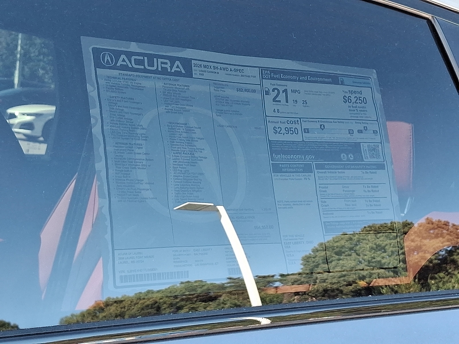 New 2026 Acura MDX A-Spec image 19