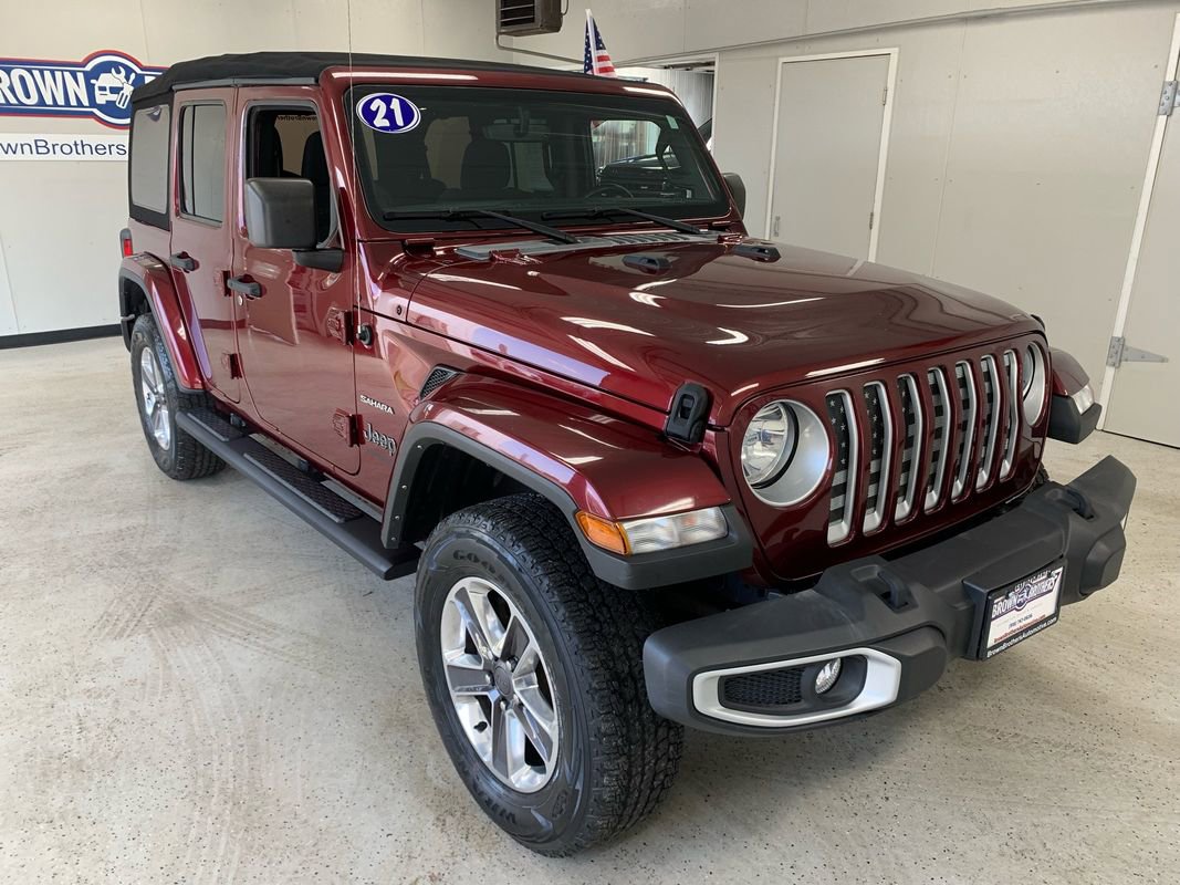 Used 2021 Jeep Wrangler Unlimited Sahara image 12