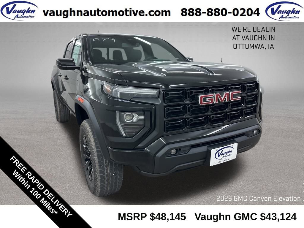 New 2026 GMC Canyon Elevation w/ Convenience Package