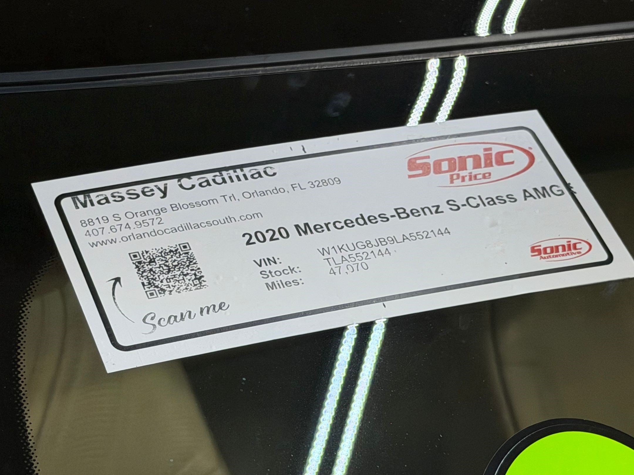Used 2020 Mercedes-Benz S 63 AMG 4MATIC Sedan image 23