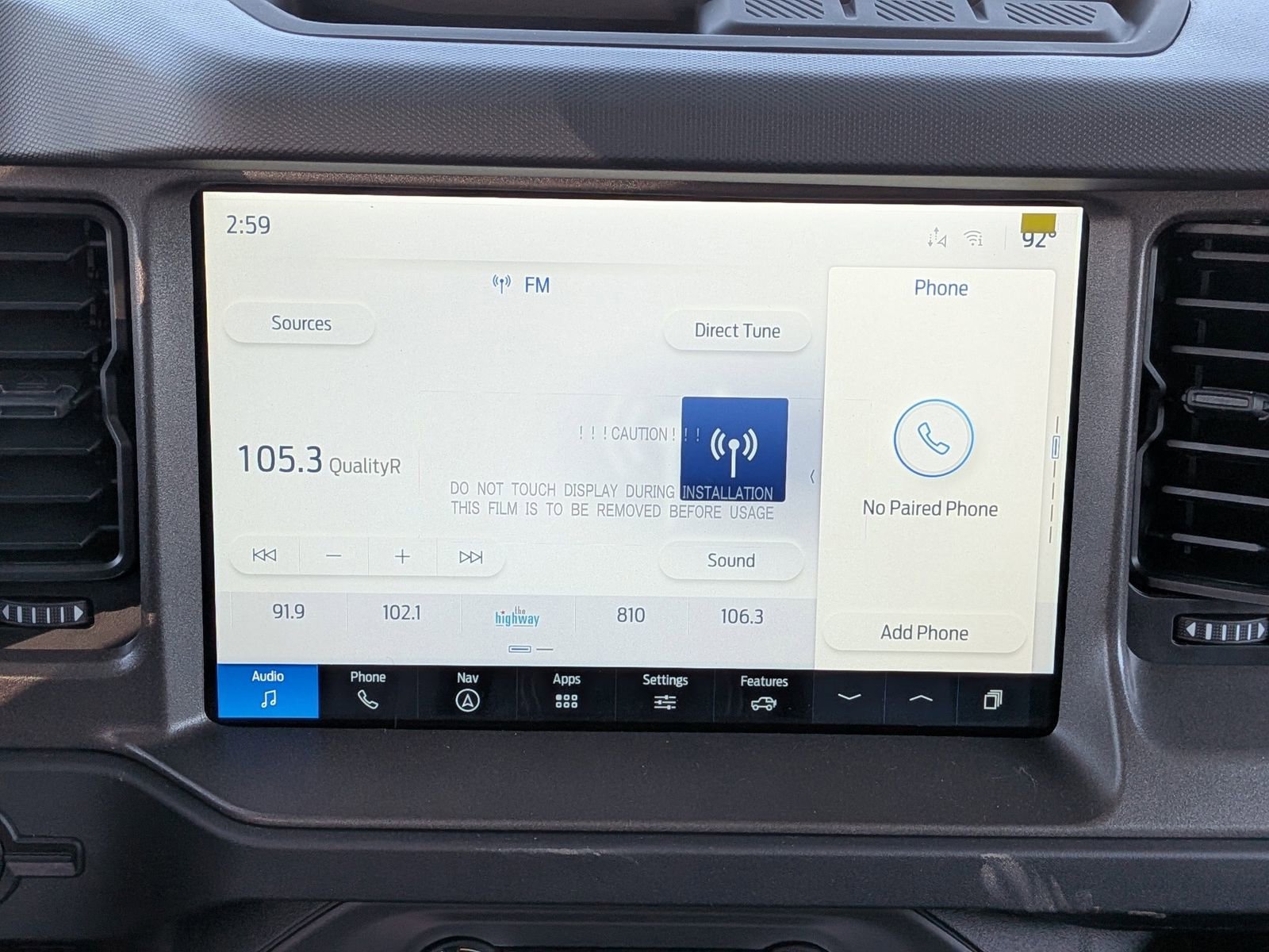 New 2025 Ford Bronco Big Bend image 10