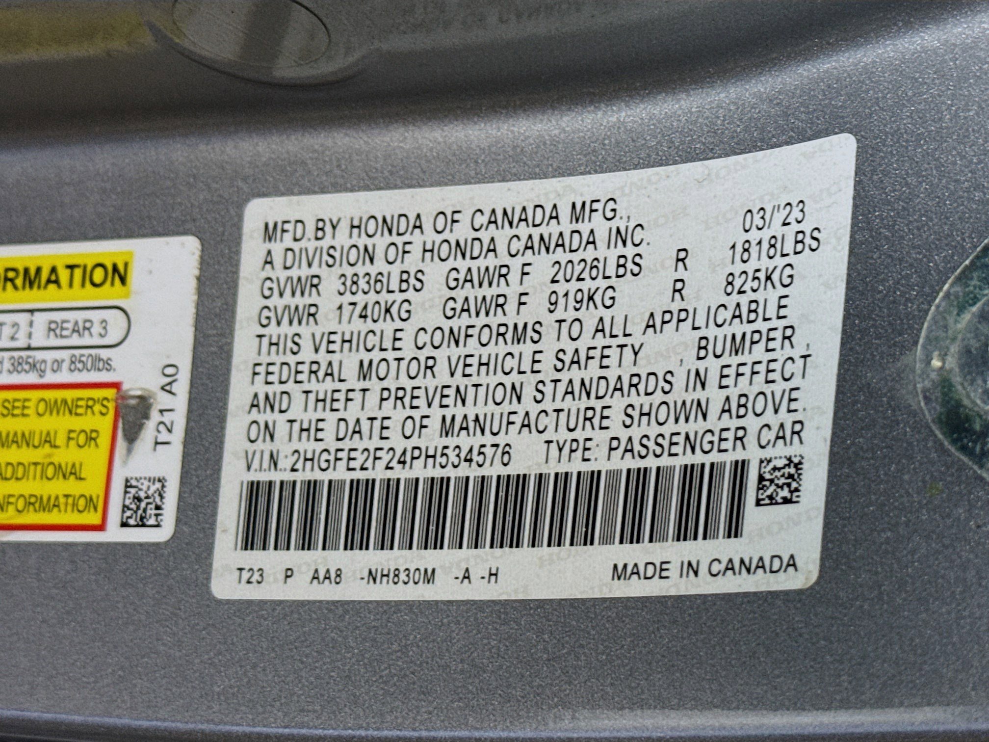 Used 2023 Honda Civic LX image 40
