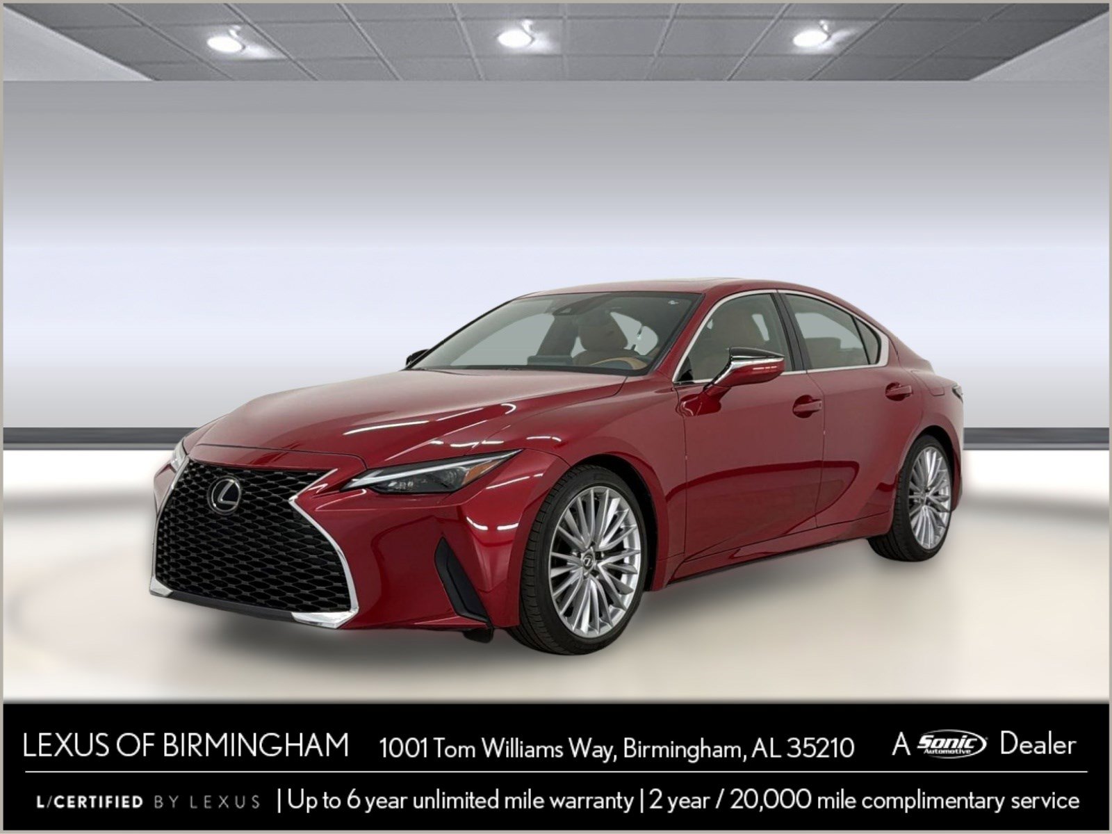 Certified 2025 Lexus IS 300 w/ Premium Package RWD image 1