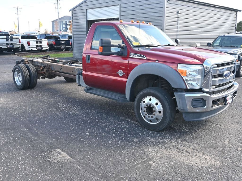 Used 2016 Ford F550 2WD Regular Cab Super Duty w/ XLT Interior Package image 14