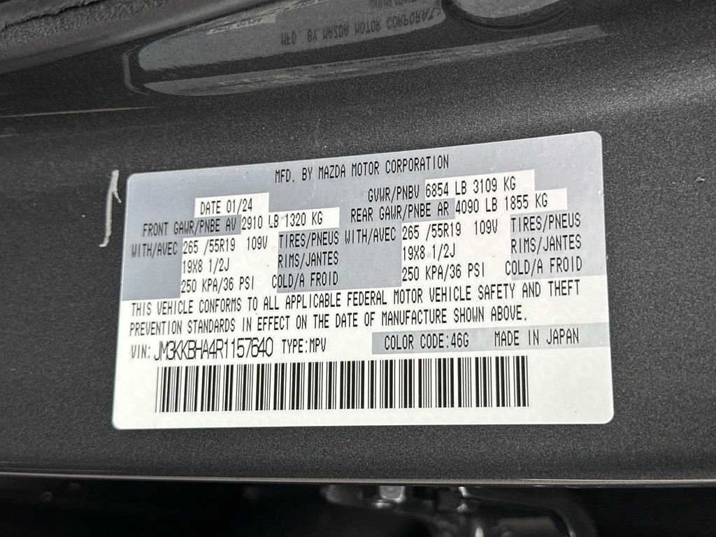 Certified 2024 MAZDA CX-90 Plug-In Hybrid w/ Preferred image 33