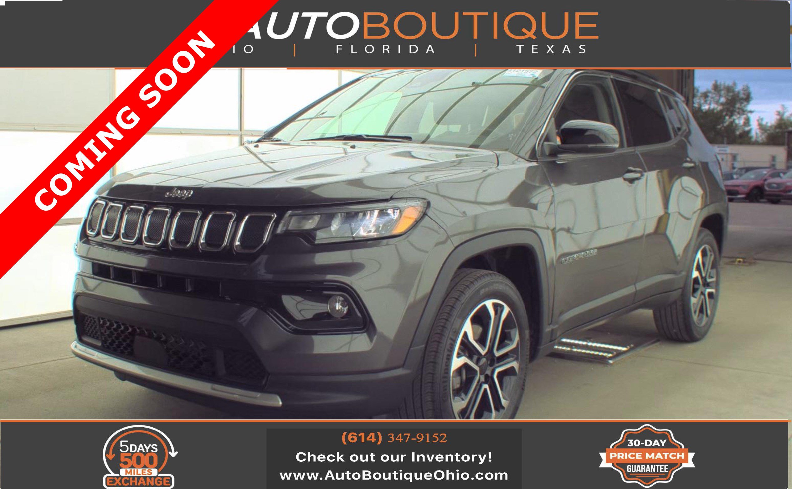 Used 2022 Jeep Compass Limited AWD/4WD image 1
